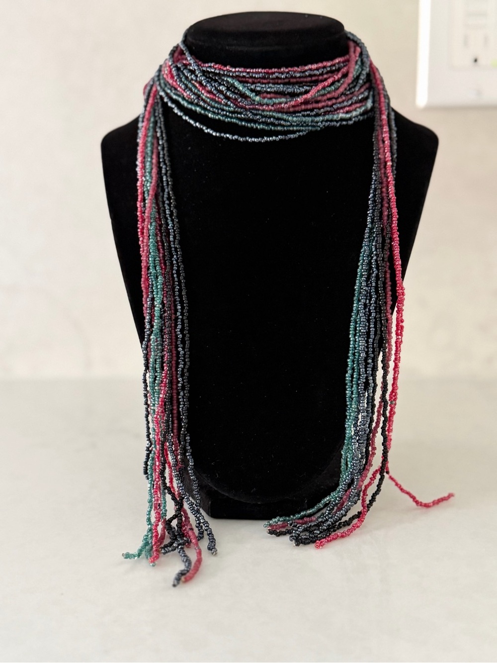 Multi-strand Beaded Necklace